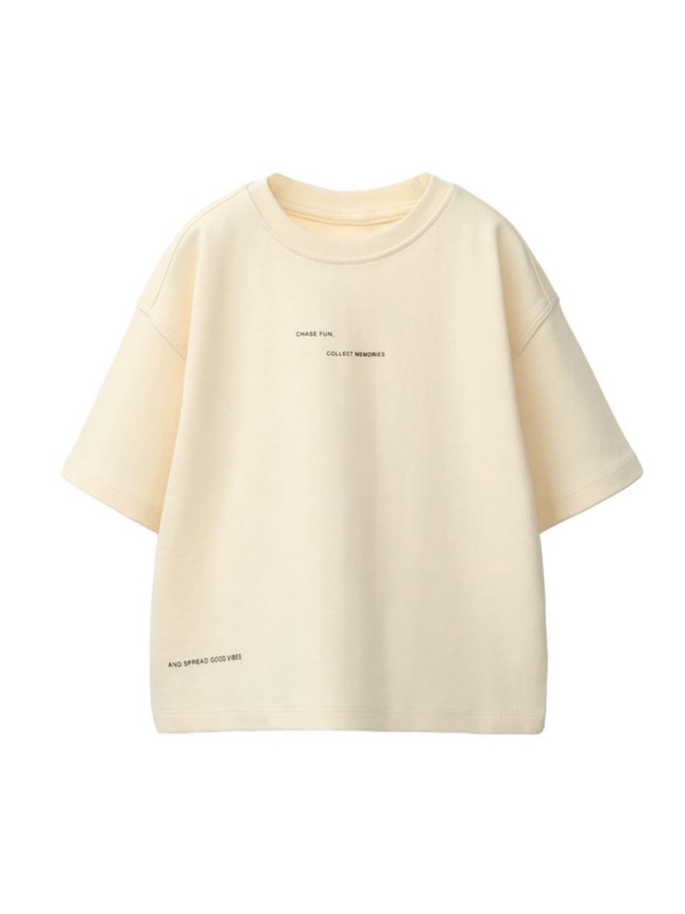 Zara Interlock Text T-shirt